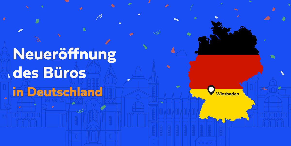 Neueröffnung des büros in Deutschland