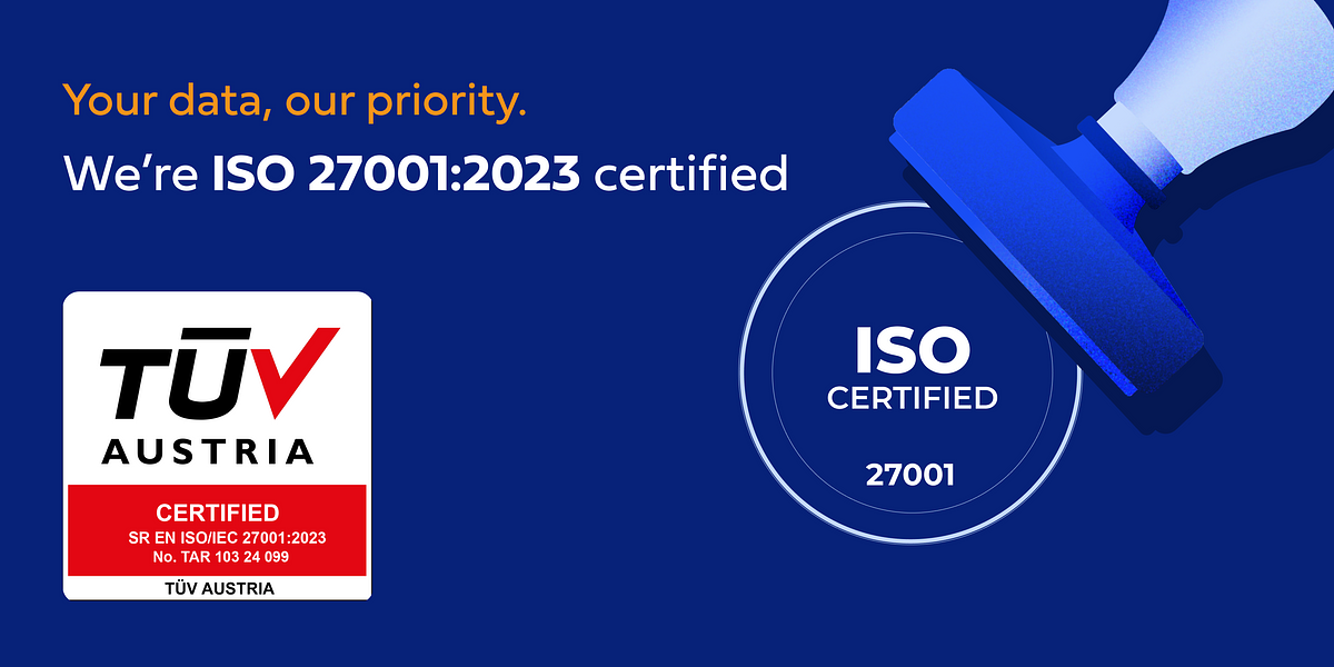 Travod blog celebrating a new milestone ISO27001 2023 certification for Travod hero image